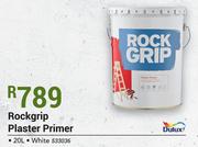 Dulux 20Ltr Rockgrip Plaster Primer White 