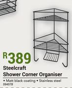 Steelcraft Shower Corner Organiser