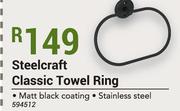 Steelcraft Classic Towel Ring