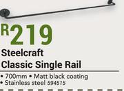 Steelcraft Classic Single Rail 700mm