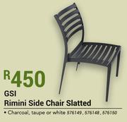 GSI Rimmi Side Chair Slatted