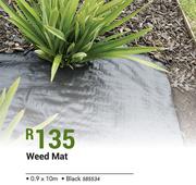 Weed Mat 0.9 x 10m In Black