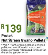 Protek Nutrigreen Gwano Pellets-9Kg