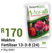 Makhro Fertiliser 13-3-8 (24)-5Kg