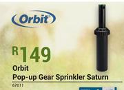 Orbit Pop-Up Gear Sprinkler Saturn