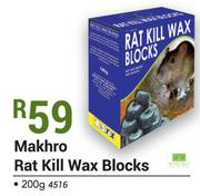 Makhro Rat Kill Wax Blocks-200g