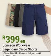 Jonsson Workwear Legendry Cargo Shorts