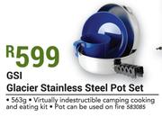 GSI Glacier Stainless Steel Pot Set 563g