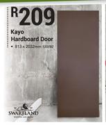 Kayo Hardboard Door-813 x 2032mm