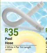 HTH Pool Hose White-Per 1m Length
