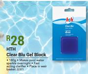 HTH Clear Blu Gel Block-180g