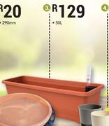 Atlantic Fertiliser Bergamot Garden Flower Box-50Ltr
