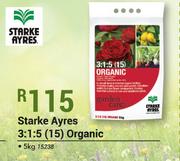Starke Ayres 3:1:5 (15) Organic-5Kg