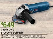 Bosch GWS6700 Angle Grinder