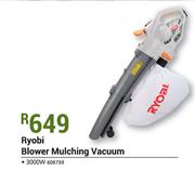 Ryobi 3000 W Blower Mulching Vacuum 606759