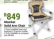 Meerkat Solid Arm Chair