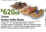 Tarzan Unisex Vellie Shoes-Each