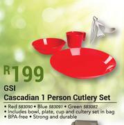 GSI Casca 1 Person Cutlery Set