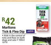 Marltons Tick & Flea Dip-100ml