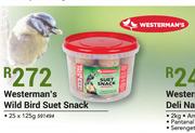 Westerman's Wild Bird Suet Snack-25x125g