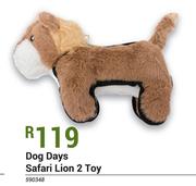 Dog Days Safari Lion 2 Toy