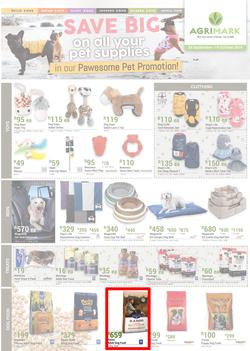 Agrimark : Pawsome Pet Promotion (25 Sep - 19 Oct 2019), page 1