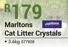 Marltons Cat Litter Crystals-3.6 Kg
