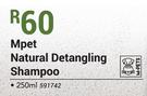 Mpet Natural Detangling Shampoo-250ml