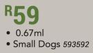 Marltons Tick & Fleapro  Spot On For Small Dogs-0.67ml