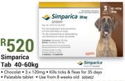 Simparica Tab 40-60 Kg