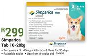 Simparica Tab 10-20 Kg