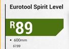 Eurotool Spirit Level 600mm