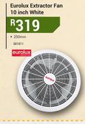 Eurolux Extractor Fan 10 Inch White 250mm