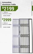 Armourdoor Aluminium Trellis 1000mm