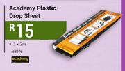 Academy Plastic Drop Sheet (3 x 2m)