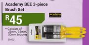Academy BEE 3-Piece Brush Set