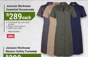 Jonsson Workwear Essentials Housecoats-Each