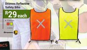 Dromex Reflective Safety Bibs-Each
