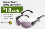 Dromex Sporty Safety Spectacles-Each