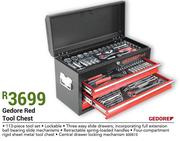 Gedore 113 Pieces Red Tool Chest