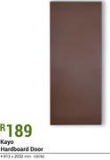Swartland Kayo Hardboard Door 813 x 2032mm