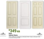Swartland Kayo Interior Doors 813 x 2032mm-Each