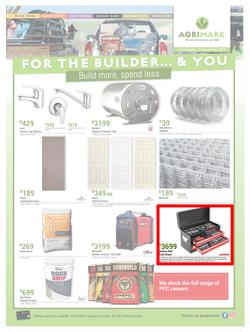 Agrimark : For The Builder... & You (16 Oct - 2 Nov 2019), page 1