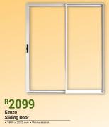 Swartland Kenzo Sliding Door 1800 x 2032mm (White)