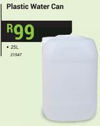 Plastic Water Can 25Ltr