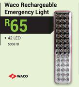 Waco Rechargeable Emergency Light 42 LED