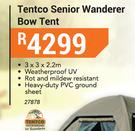 Tentco Senior Wanderer Bow Tent