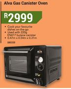 Alva Gas Canister Oven