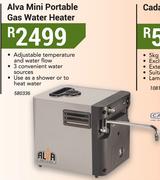 Alva Mini Portable Gas Water Heater