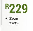 DC Plastic Round Garden Pot 35cm
